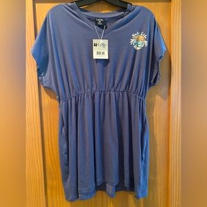 Salt Life Girl’s Navy Short Sleeve Dress/Coverup NWT Size M